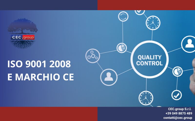 ISO 9001 E MARCHIO CE