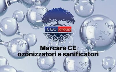 Marcatura CE degli ozonizzatori e sanificatori
