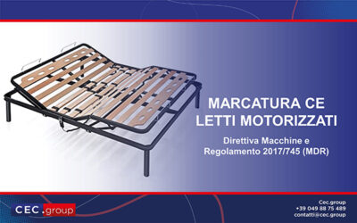 Marcatura CE letti motorizzati