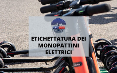 Etichettatura monopattini elettrici