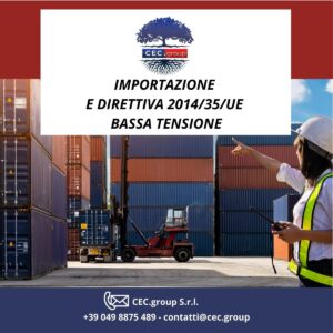 importazione e direttiva bassa tensione