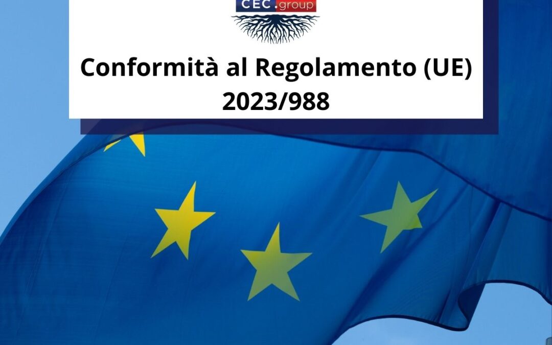 Conformità al Regolamento (UE) 2023/988