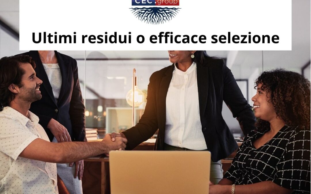 Ultimi residui o efficace selezione