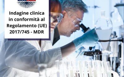 Indagine clinica in conformità al Regolamento (UE) 2017/745 (MDR)