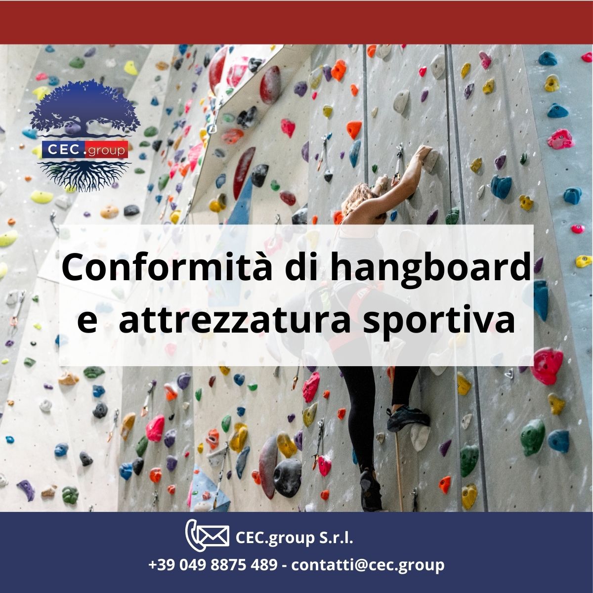 conformità hangboard e attrezzatura sportiva