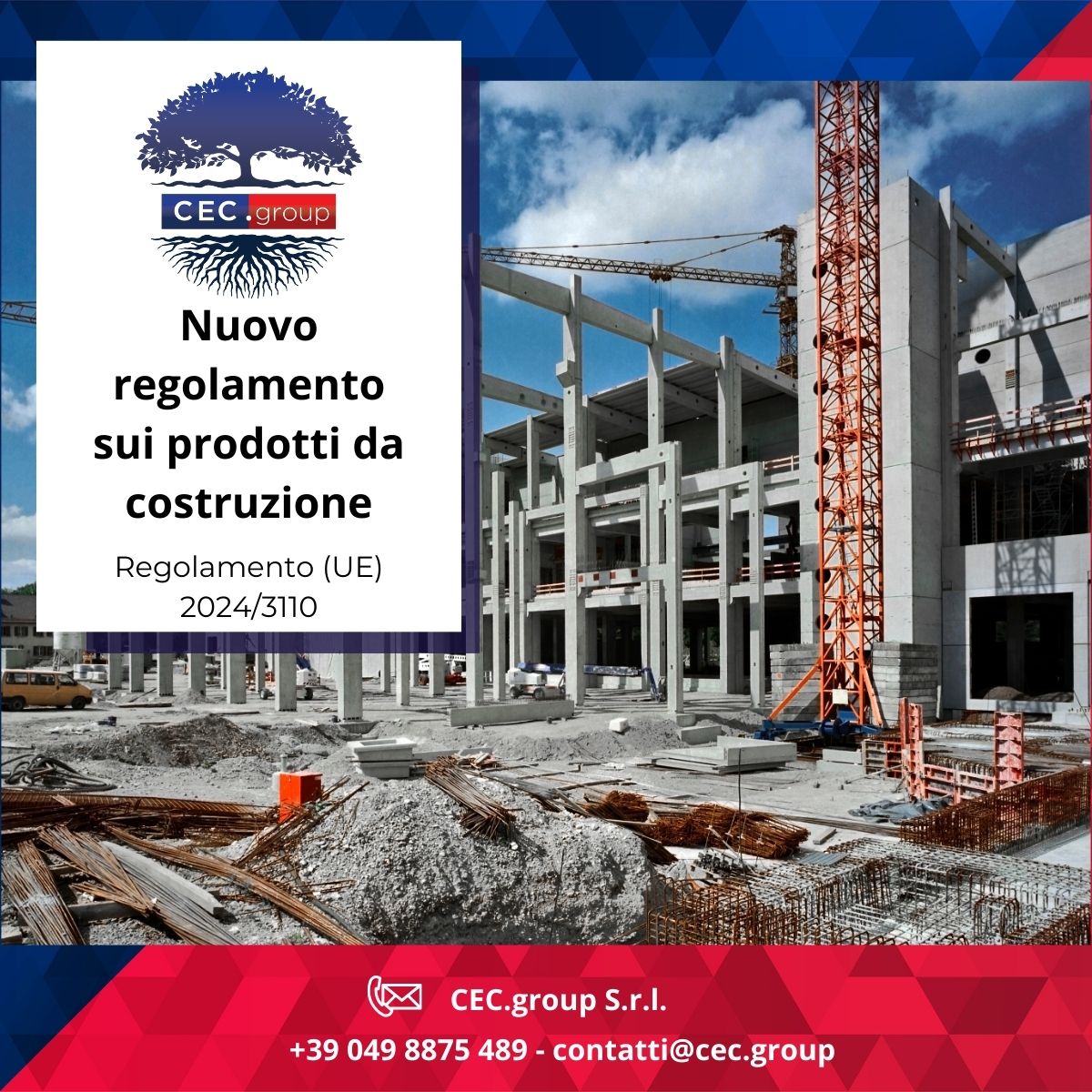 nuovo regolamento prodotti da costruzione (UE) 2024/3110