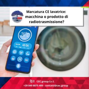 marcatura ce lavatrice: macchina o prodotto di radiotrasmissione