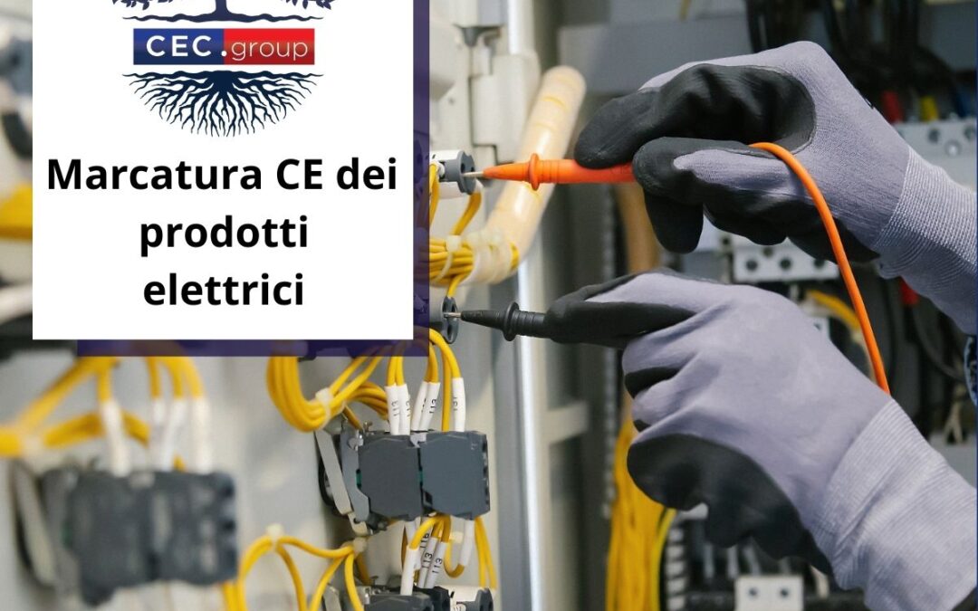 Marcatura CE prodotti elettrici