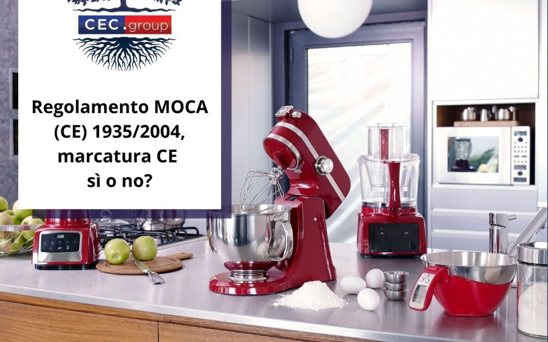 Regolamento MOCA e marcatura CE sì o no