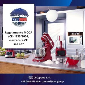 Regolamento MOCA e marcatura CE si o no