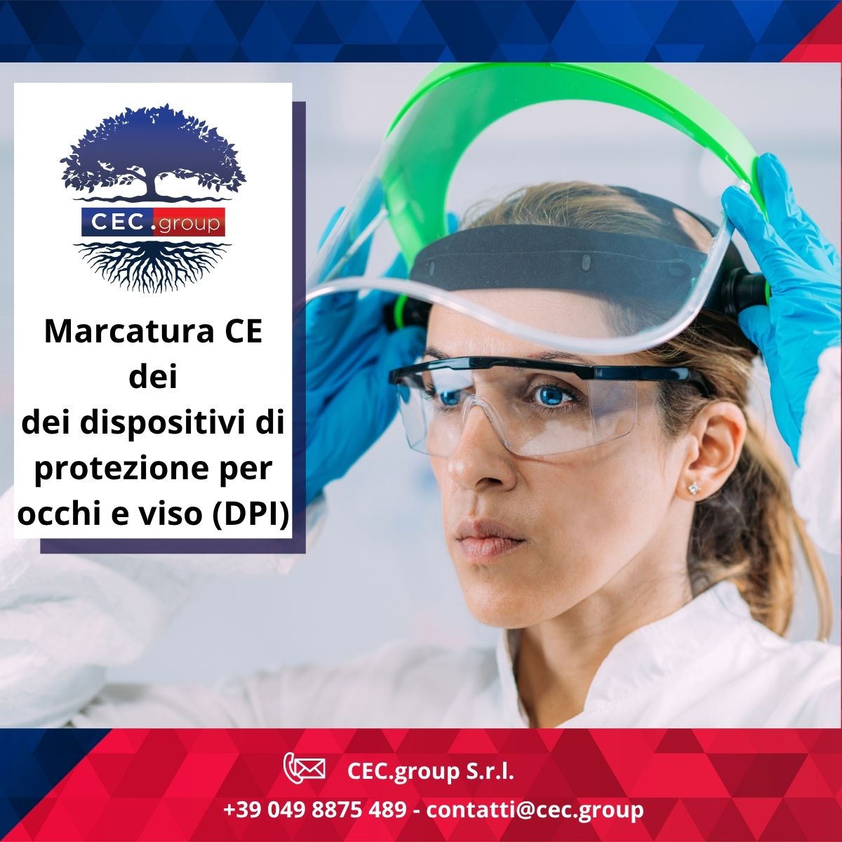 marcatura ce dpi occhi e viso
