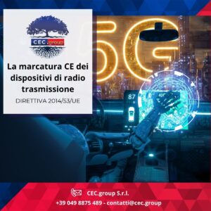 marcatura CE dei dispositivi di radio trasmissione