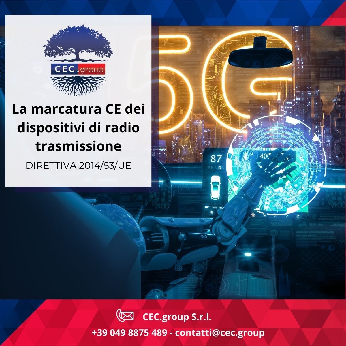 marcatura CE dei dispositivi di radio trasmissione