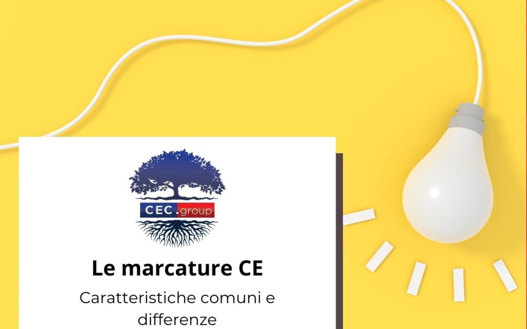 Chiarimenti utili sulla marcatura CE
