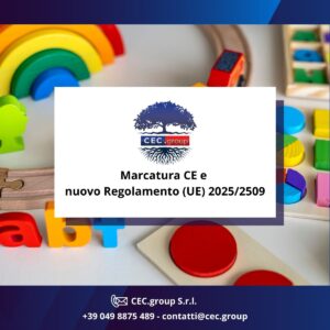 SICUREZZA DEI GIOCATTOLI E NUOVO REGOLAMENTO (UE) 2025/2509