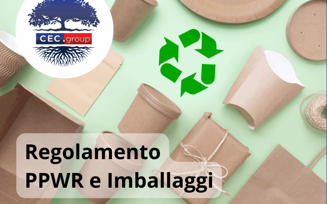 Regolamento (UE) 2025/40 PPWR (imballaggi) e la loro conformità